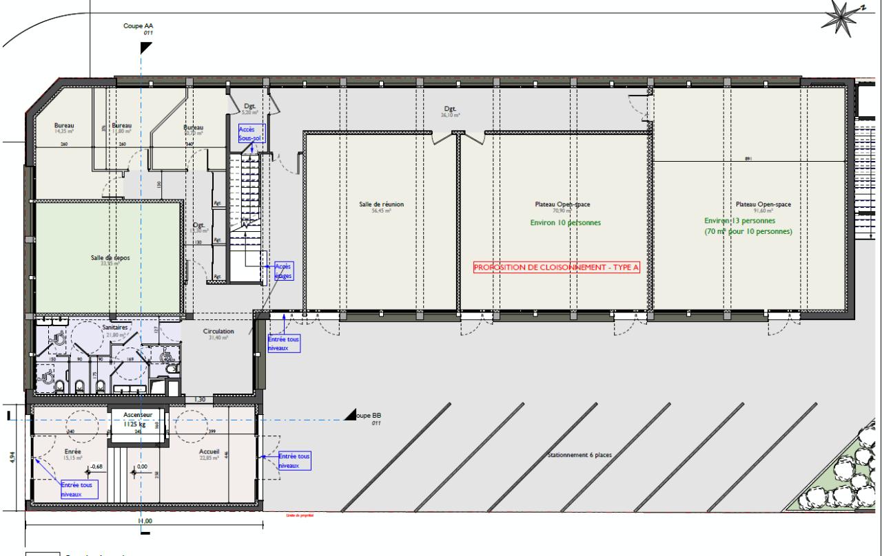 Bureau Rouen 1350m² Location bureau Rouen Seine-Maritime OLBUR2531923 7